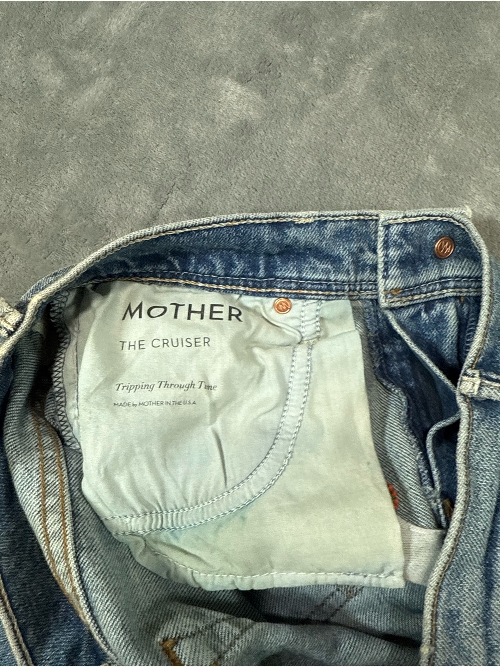 Mother Women’s Floral Embroidered Flared Jeans Made In USA Size 29 - Picture 8 of 12